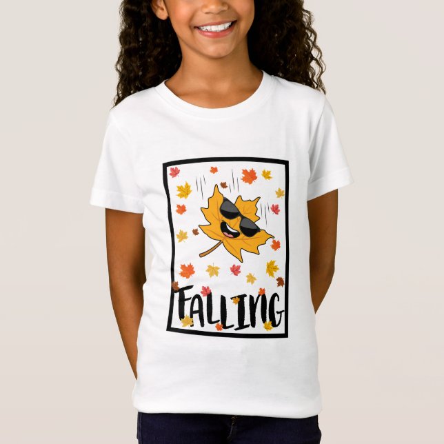 Camiseta Mantenha a Calma & Caia (Frente)