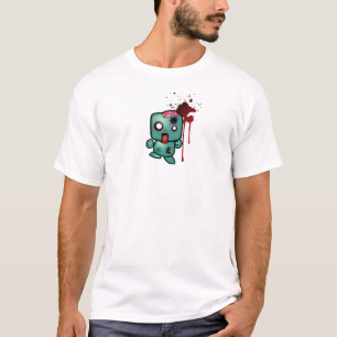 Camiseta Mantenha a calma, continue, aponte-a para a cabeç