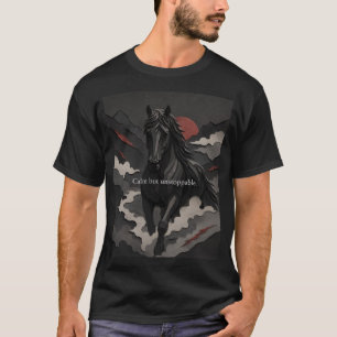 Camiseta “Mantenha a Calma. Continue Conquistando.”