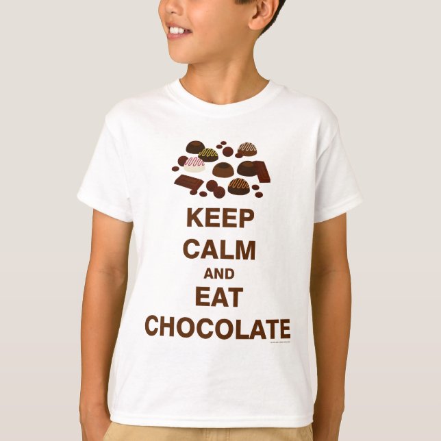 Camiseta Mantenha a calma e (Frente)