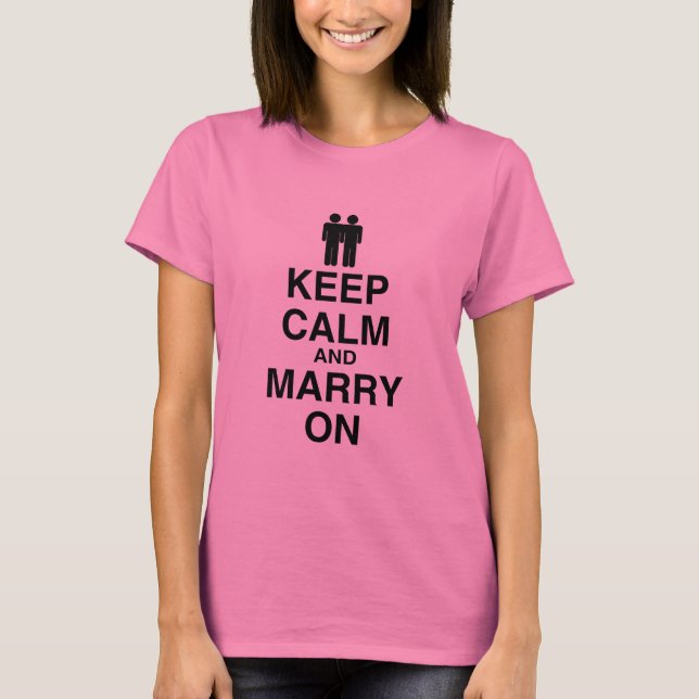 Camiseta Mantenha a Calma e Case- (Frente)