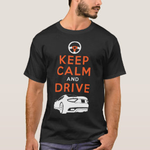 Camiseta Mantenha a calma e conduza - GranTurismo-