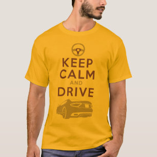 Camiseta Mantenha a calma e conduza - GranTurismo-
