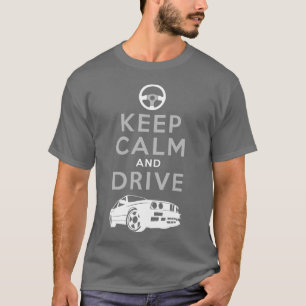 Camiseta Mantenha a calma e conduza - M3 /version3
