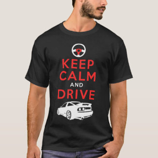 Camiseta Mantenha a calma e conduza - S13- /version4