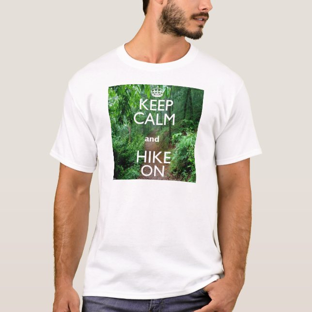 Camiseta Mantenha a Calma e Continue a Caminhada (Frente)
