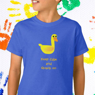 Camiseta Mantenha a Calma e Grasne - Humor de Pato