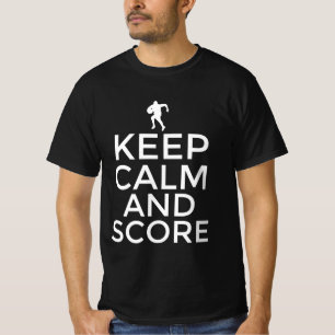 Camiseta Mantenha a calma e marque