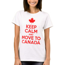 Mantenha a calma e mova-se para Canadá