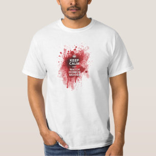 Camiseta "Mantenha a calma e olhe T engraçado dos filmes d