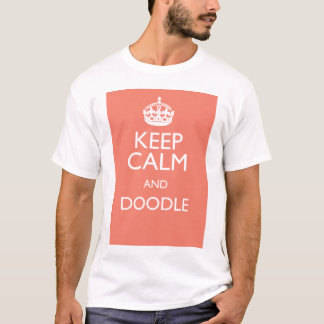 CAMISETA MANTENHA A CALMA E RABISQUE