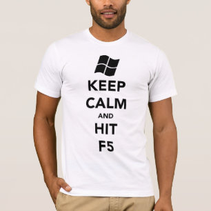 Camiseta "Mantenha a calma e refresque" A.A. Estilo T-shirt
