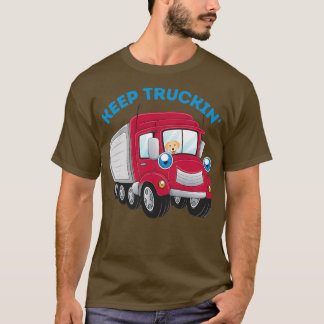 Camiseta Mantenha a caminhada com cão para adultos e suores