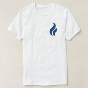 Camiseta Mantenha a Chama Azul Acesa