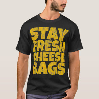 Camiseta Mantenha a ideia de presente da Bolsas de Queijo F