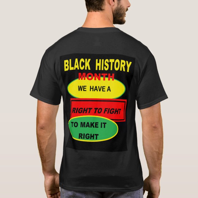 CAMISETA MANTENHA A LUTA.... (Verso)