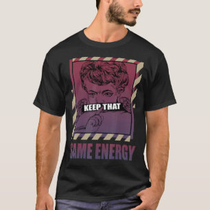 Camiseta Mantenha a mesma energia V3 Fade Carbon 700s corre