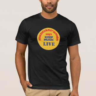 Camiseta Mantenha a música viva