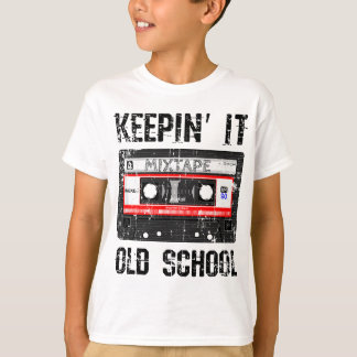 Camiseta Mantenha-a na antiga escola, 80 e 90, Hip Hop