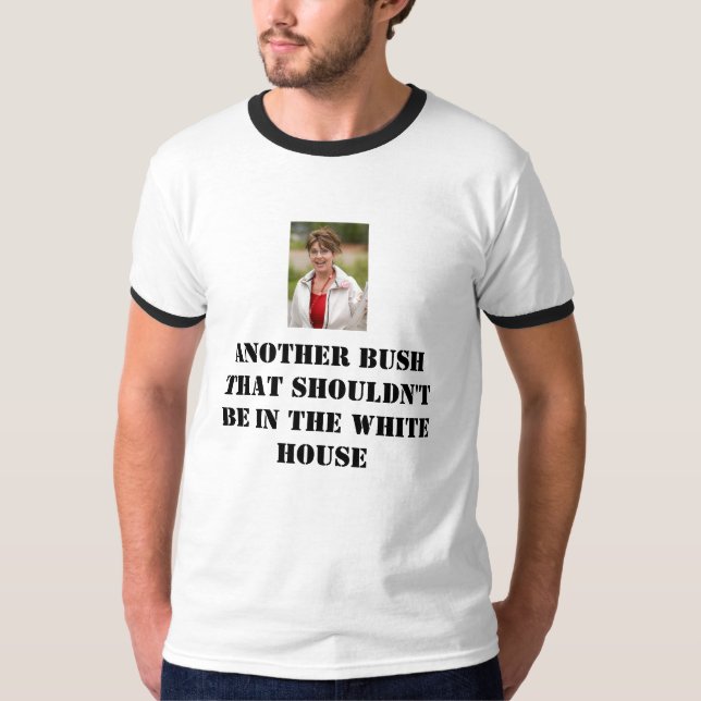 Camiseta Mantenha-a para fora (Frente)