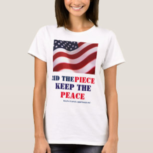 CAMISETA MANTENHA A PAZ