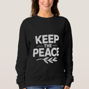 Camiseta 'MANTENHA A PAZ'