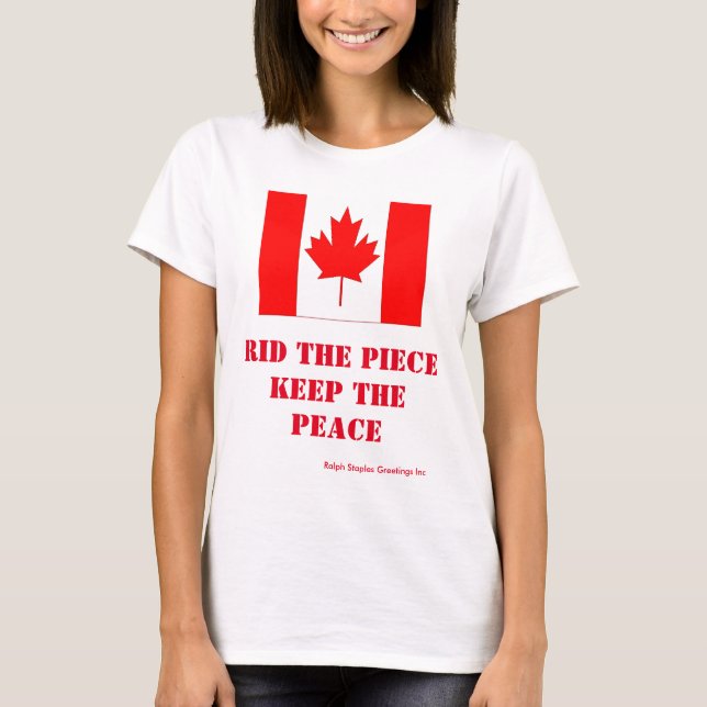 CAMISETA MANTENHA A PAZ (Frente)