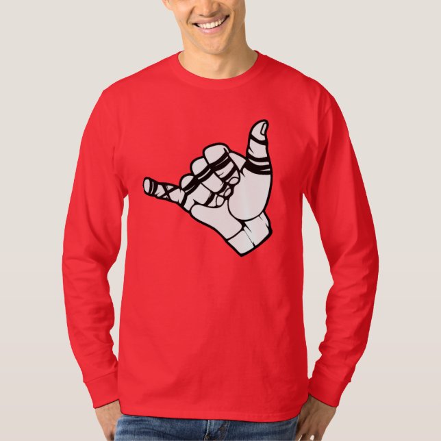 Camiseta Mantenha a Shaka BJJ solta (Frente)