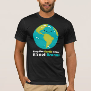Camiseta Mantenha a terra limpa