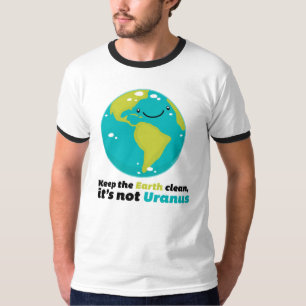 Camiseta Mantenha a terra limpa
