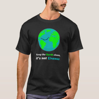 Camiseta Mantenha a terra limpa