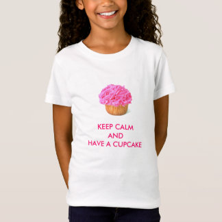 CAMISETA MANTENHA ANDHAVE CALMO UM CUPCAKE