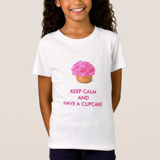 CAMISETA MANTENHA ANDHAVE CALMO UM CUPCAKE (Frente)