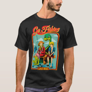 Camiseta Mantenha as Crianças Viciadas em Pesca
