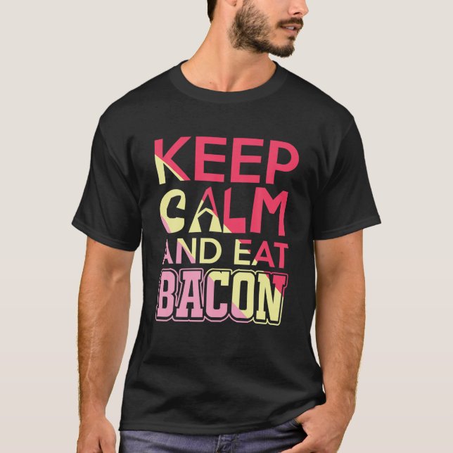 Camiseta Mantenha calma (Frente)