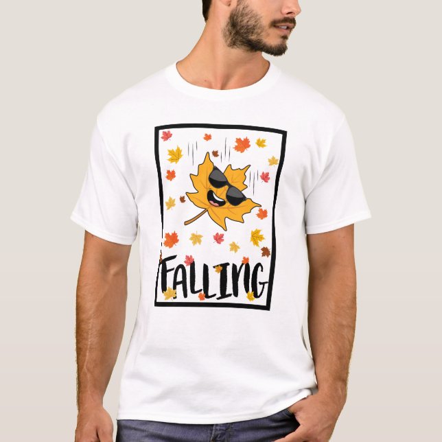 Camiseta Mantenha Calma & Caia (Frente)