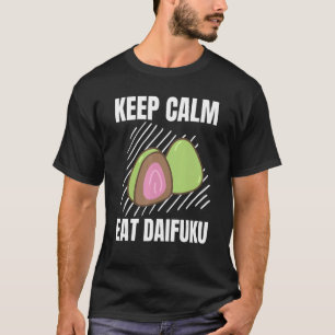 Camiseta Mantenha Calma Coma Daifuku Vintage Grunge Daifuku