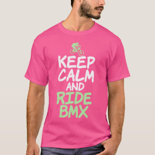 Camiseta Mantenha Calma E Ande O Cavaleiro Bmx Bike Bmx