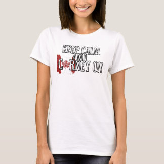 Camiseta Mantenha Calma e Carney Em Frente