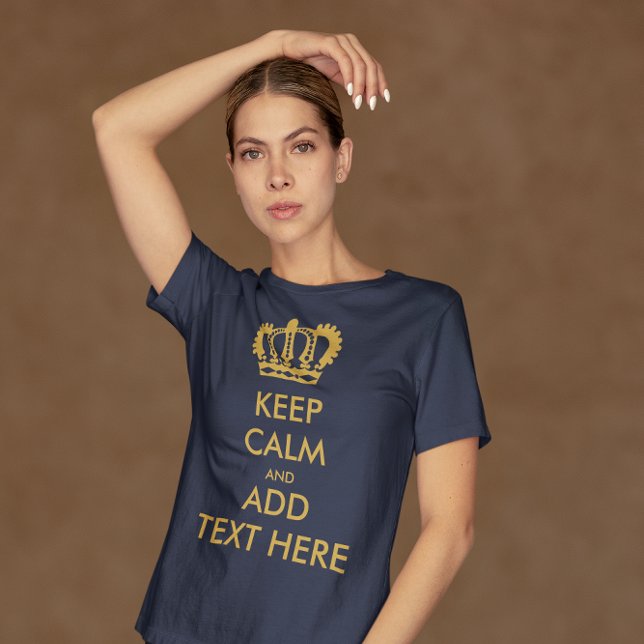 Camiseta Mantenha calma e jogue picleball (Criador carregado)