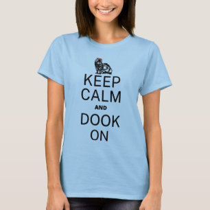 Camiseta Mantenha calma e transe no furão