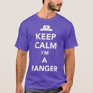 Camiseta Mantenha calma, sou um guarda-roupa