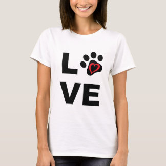 Camiseta Mantenha calmo… e AME