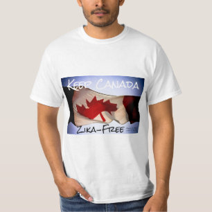 Camiseta Mantenha Canadá Zika-Livre por RoseWrites