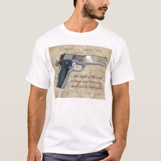 Camiseta Mantenha & carregue o t-shirt dos braços