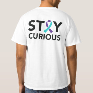 Camiseta Mantenha Curiosa Prevenção ao Suicídio