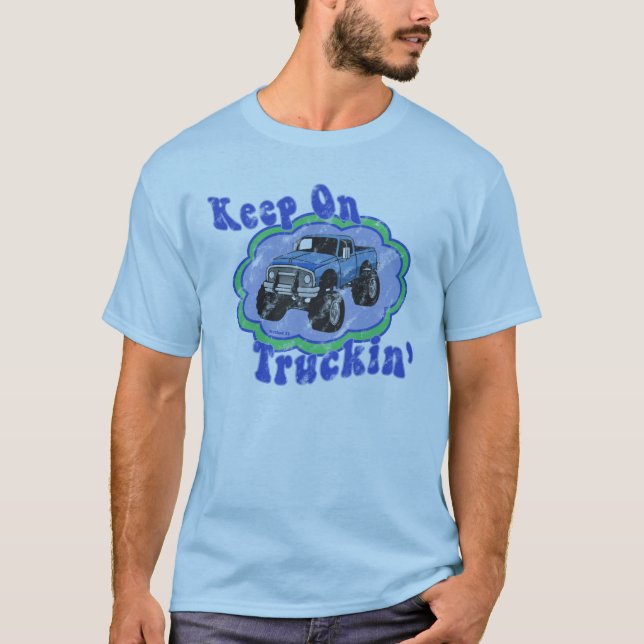 Camiseta Mantenha em Truckin (Frente)