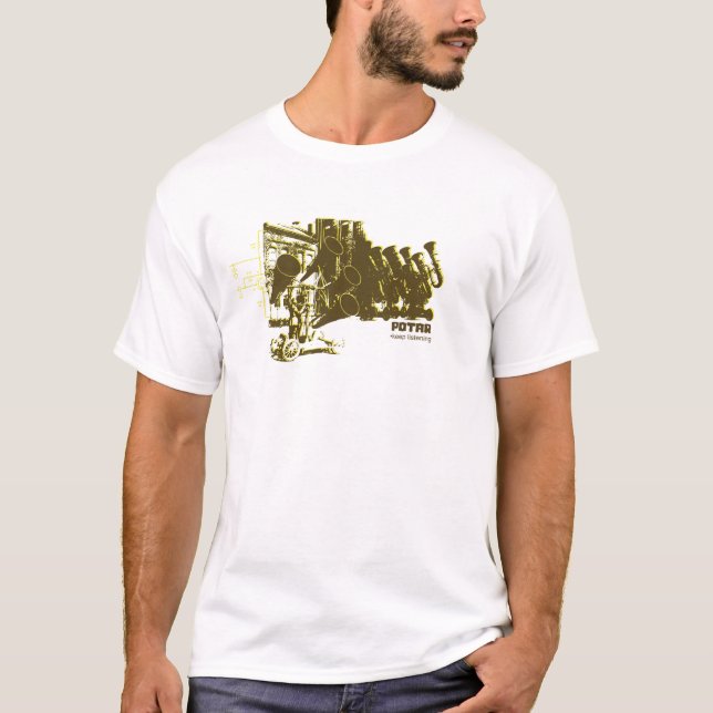 Camiseta mantenha escutar (Frente)