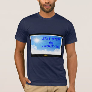 Camiseta Mantenha esse rumo positivo!