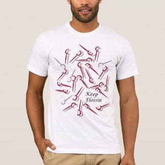 Camiseta Mantenha Flossin por Matt Landon